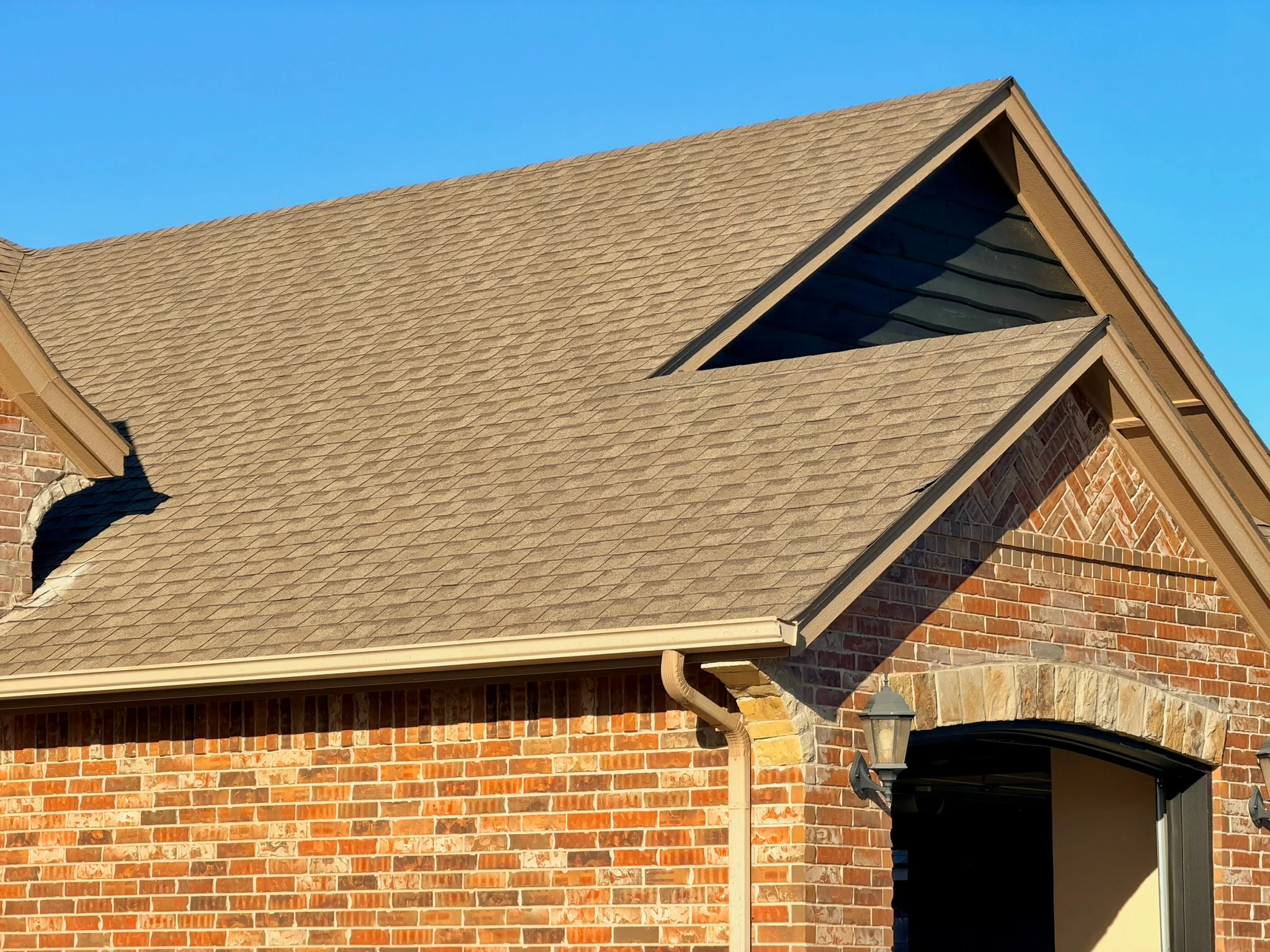 Finished roof detail after replacement